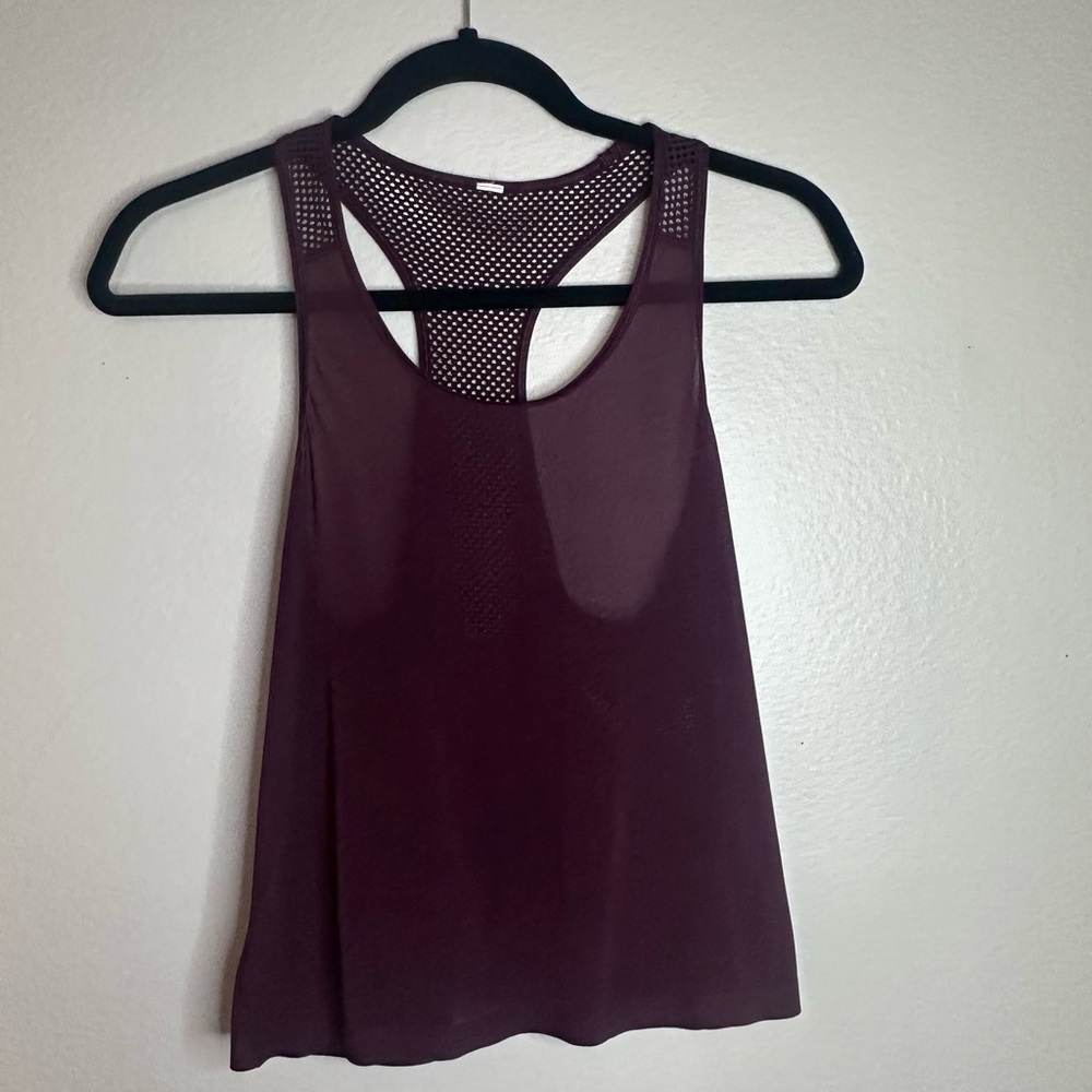 Like New!!! Lululemon Ready Set Go Tank Sz 6 Color Ruby